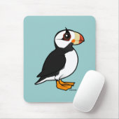 Birdorable gehörnter Papageientaucher Mousepad (Mit Mouse)