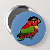 Birdorable Gelb-bibbed Lory Button (Vorne & Hinten)