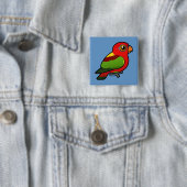 Birdorable Gelb-unterstützter Lory Button (Beispiel)