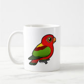 Birdorable Gelb-unterstützter Lory Kaffeetasse (Links)