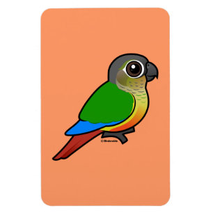 Birdorable Gelb-versah Conure mit Seiten Magnet