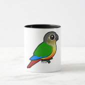 Birdorable Gelb-versah Conure mit Seiten Tasse (Zentrum)
