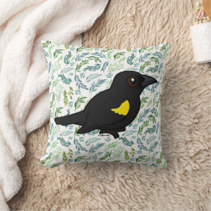 Birdorable-Gelbschulterbarsch Kissen