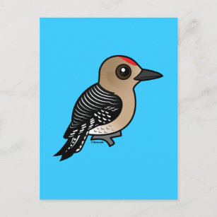 Birdorable Gila Woodpecker Postkarte