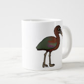 Birdorable glattes IBIS Jumbo-Tasse (Vorderseite Rechts)