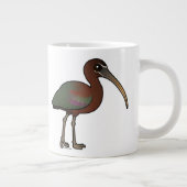 Birdorable glattes IBIS Jumbo-Tasse (Rechts)