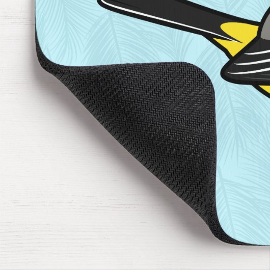 Birdorable Gray Wagtail Mousepad (Ecke)