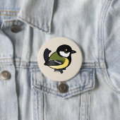 Birdorable Great Tit Button (Beispiel)