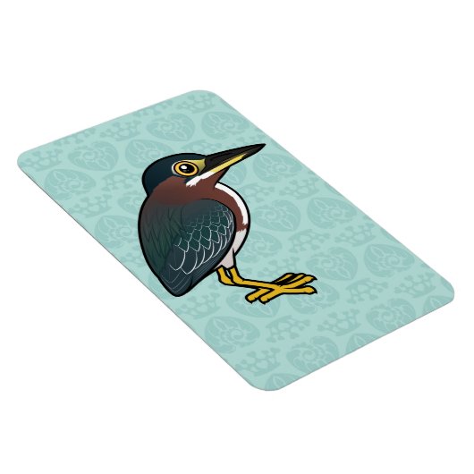 Birdorable Green Heron Magnet (Rechte Seite)