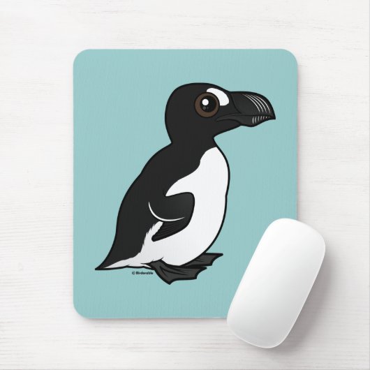 Birdorable großer Auk Mousepad (Mit Mouse)