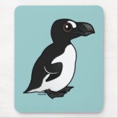 Birdorable großer Auk Mousepad (Vorne)