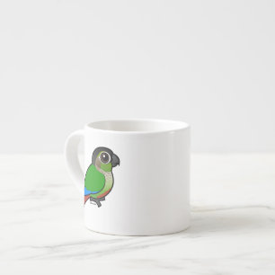 Birdorable Grünes-cheeked Conure Espressotasse