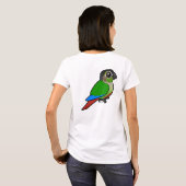 Birdorable Grünes-cheeked Conure T-Shirt (Schwarz voll)