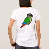 Birdorable Grünes-cheeked Conure T-Shirt (Rückseite)