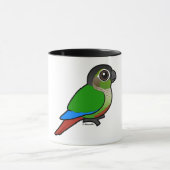 Birdorable Grünes-cheeked Conure Tasse (Zentrum)