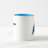 Birdorable Guam Kingfisher Tasse (Zentrum)