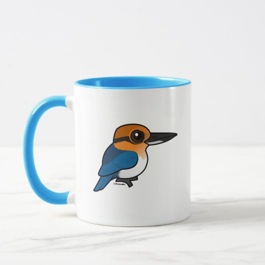 Birdorable Guam Kingfisher Tasse (Links)