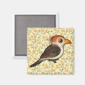 Birdorable Guira Cuckoo Magnet (Vorderseite/Rückseite)