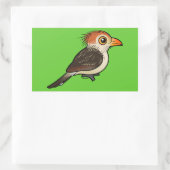 Birdorable Guira Cuckoo Rechteckiger Aufkleber (Tasche)