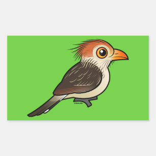 Birdorable Guira Cuckoo Rechteckiger Aufkleber