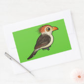 Birdorable Guira Cuckoo Rechteckiger Aufkleber (Umschlag)