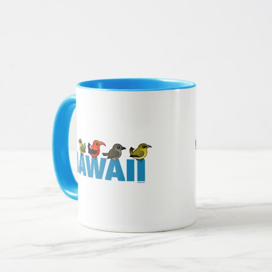 Birdorable Hawaii Tasse (Vorderseite Links)