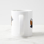 Birdorable Hawfinch Jumbo-Tasse (Rückseite)