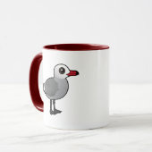 Birdorable Heermanns Möve Tasse (Vorderseite Links)