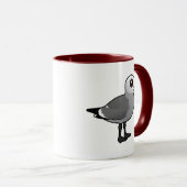 Birdorable Heermanns Möve Tasse (VorderseiteRechts)