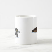 Birdorable heftete sich Entenpaare durch Verwandlungstasse (Mittel)