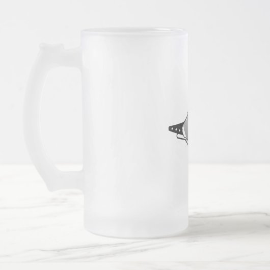 Birdorable Hering-Möve Mattglas Bierglas (Links)