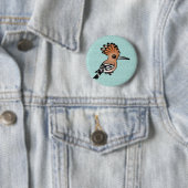 Birdorable Hoopoe Button (Beispiel)