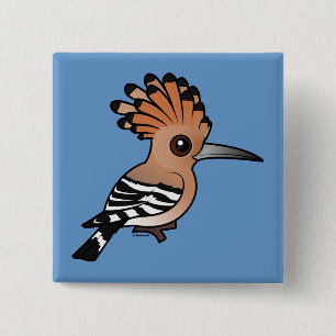 Birdorable Hoopoe Button