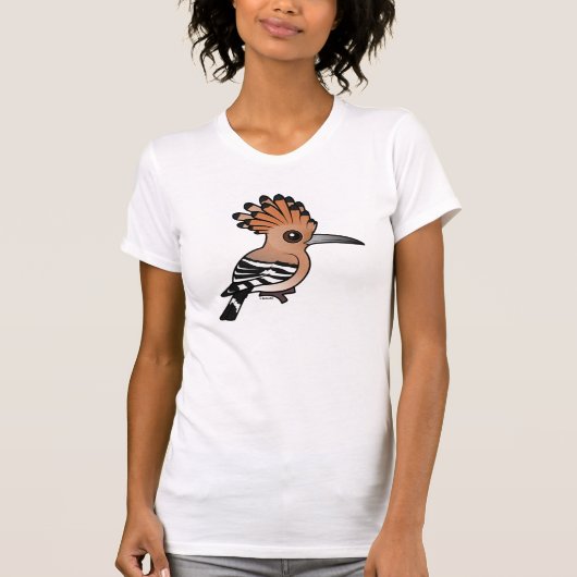 Birdorable Hoopoe T-Shirt (Vorderseite)