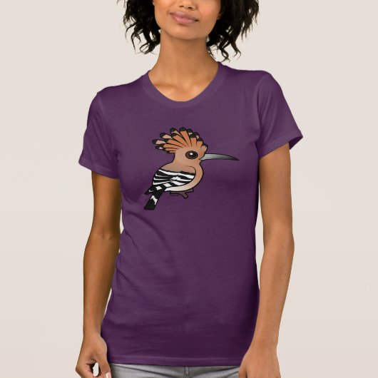 Birdorable Hoopoe T-Shirt (Vorderseite)