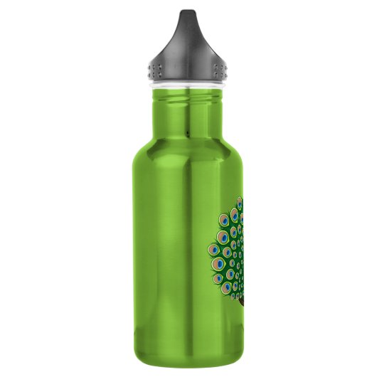 Birdorable Inder-Pfau Trinkflasche (Links)