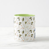 Birdorable Indigo-Ara oder Lears Ara Tasse (Zentrum)