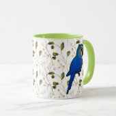 Birdorable Indigo-Ara oder Lears Ara Tasse (VorderseiteRechts)