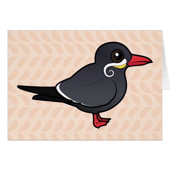 Birdorable Inka-Seeschwalbe (Vorderseite (Horizontal))