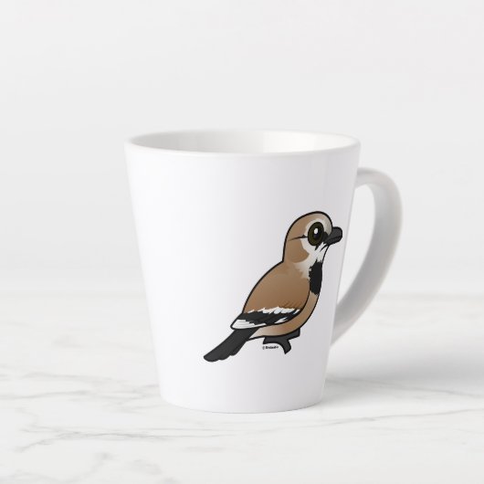 Birdorable Iran Ground Jay Milchtasse (Rechte Ecke)