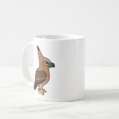 Birdorable Javan Hawk-Eagle (erwachsen & juvenil) Kaffeetasse (Vorderseite Links)