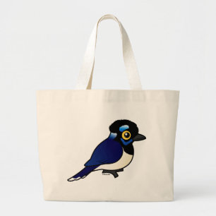 Birdorable Jay Plüsch-mit Haube Jumbo Stoffbeutel