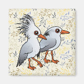 Birdorable Kagu Pair Magnet (Vorne)