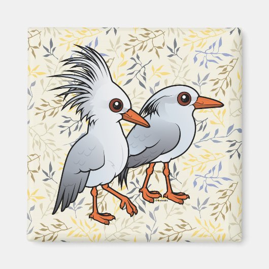Birdorable Kagu Pair Magnet (Vorne)