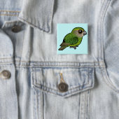 Birdorable Kakapo Button (Beispiel)