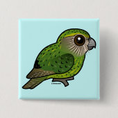Birdorable Kakapo Button (Vorderseite)