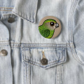 Birdorable Kakapo Button (Beispiel)