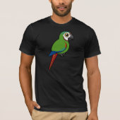 Birdorable Kastanie-konfrontierte Macaw T-Shirt (Vorderseite)