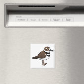 Birdorable Killdeer Magnet (In Situ (Geschirrspüler))