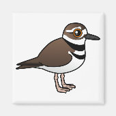 Birdorable Killdeer Magnet (Vorne)